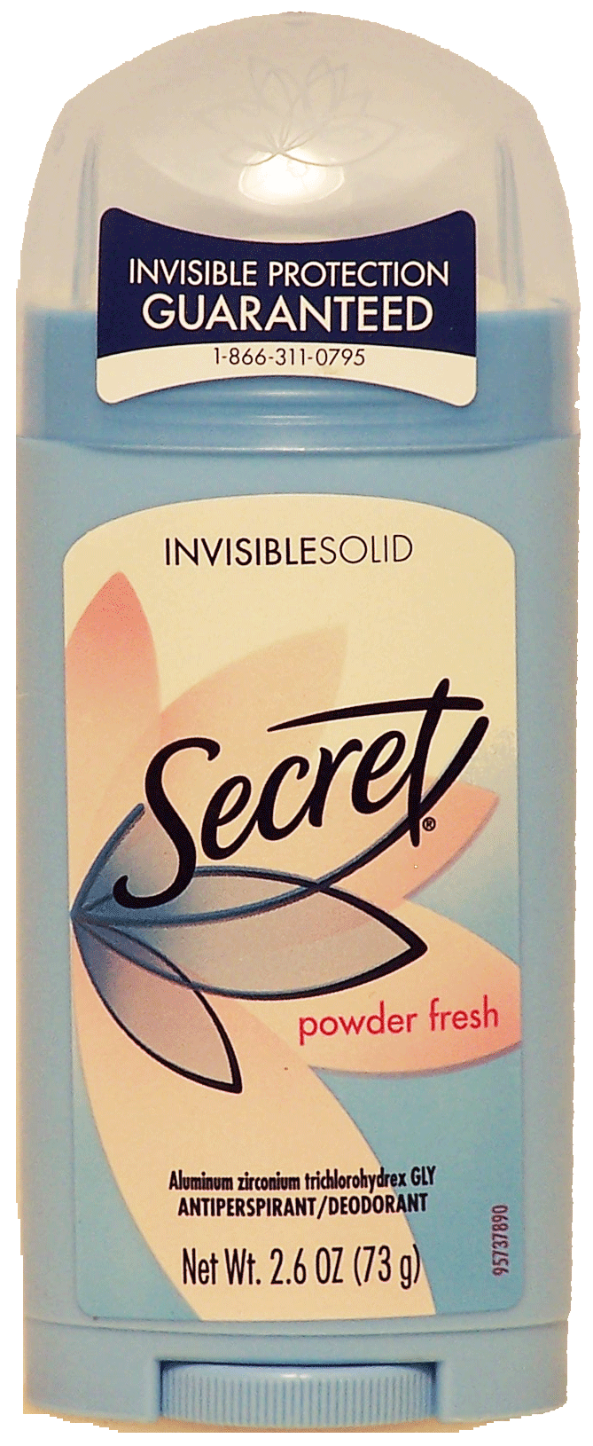 Secret  antiperspirant/deodorant, invisible solid, powder fresh Full-Size Picture